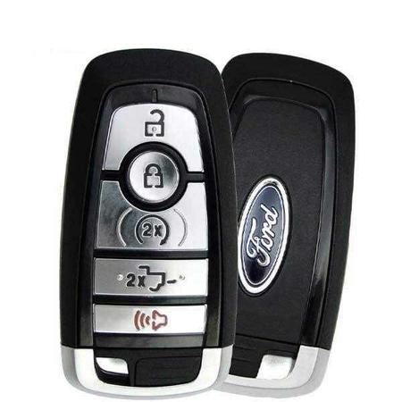 OEM REF: 2017-2019 Ford F-Series / 5-Button Smart Key w/ Tailgate / PEPS / PN: 164-R8166 / M3N-A2C9 RSK-FRD098